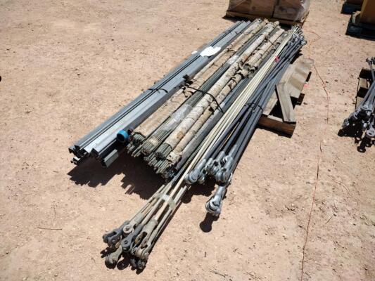 Pallet of Threaded Rods/Misc Items