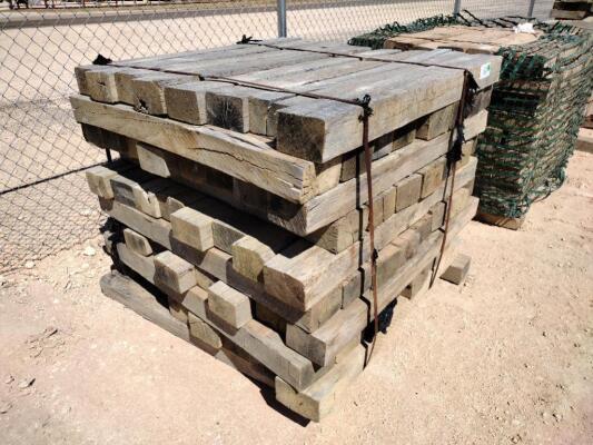 (1) Stack of 4" x 6" x 48" Wooden Skids