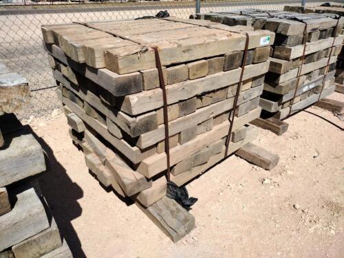 (1) Stack of 4" x 6" x 48" Wooden Skids