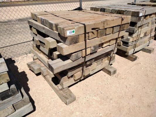 (1) Stack of 4" x 6" x 48" Wooden Skids