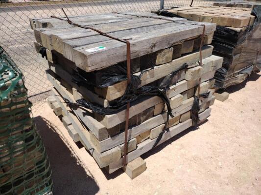 (1) Stack of 4" x 6" x 48" Wooden Skids