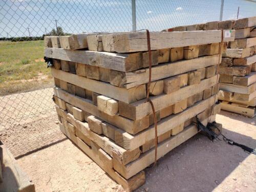 (1) Stack of 4" x 6" x 48" Wooden Skids