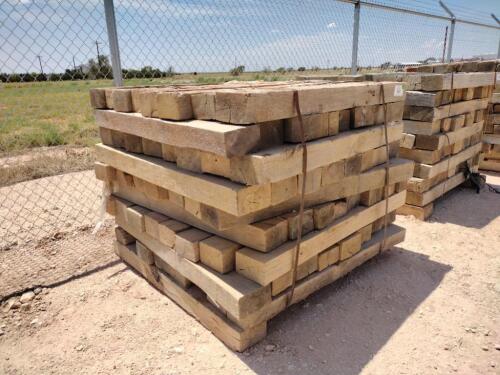 (1) Stack of 4" x 6" x 48" Wooden Skids