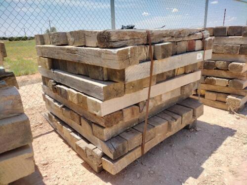 (1) Stack of 4" x 6" x 48" Wooden Skids