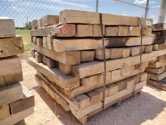 (1) Stack of 4" x 6" x 48" Wooden Skids