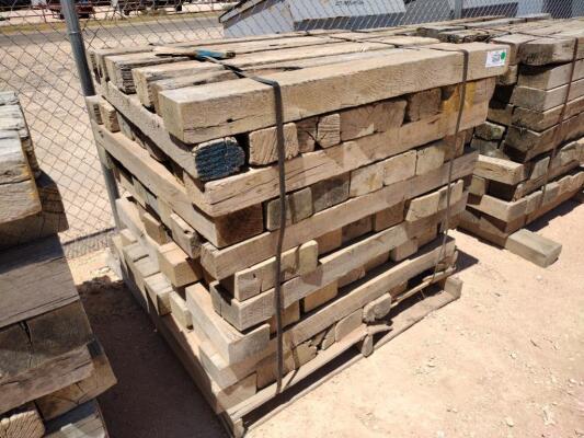 (1) Stack of 4" x 6" x 48" Wooden Skids