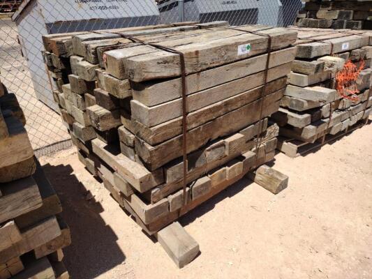 (1) Stack of 4" x 6" x 48" Wooden Skids