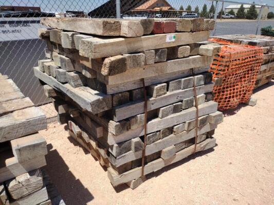 (1) Stack of 4" x 6" x 48" Wooden Skids