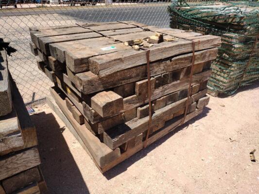 (1) Stack of 4" x 6" x 48" Wooden Skids