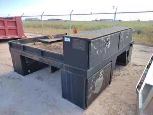 Pickup Flat Bed w/Side Tool Boxes