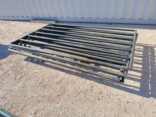 (5) Unused 8Ft Gates