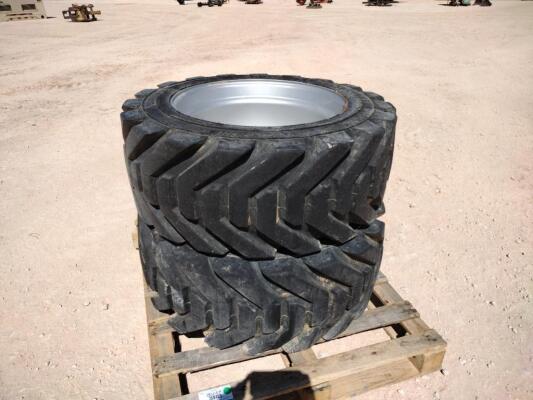(2) Manlift Wheels w/Tires 15-625NHS