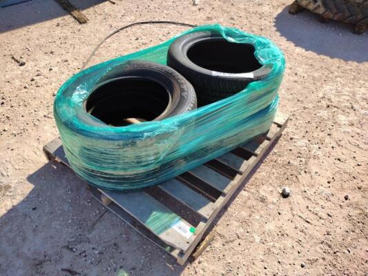 (4) Unused Tires (2) 225/60 R 16 (2) 235/50 R 18