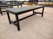 Unused 8Ft x 38" Metal Shop Table - 3