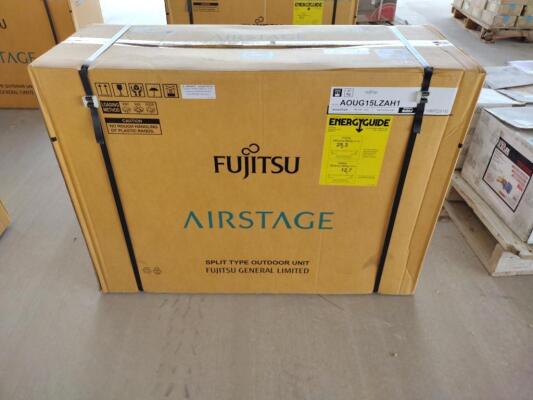 Unused Fujitsu Mini Split, Split Type Outdoor Unit