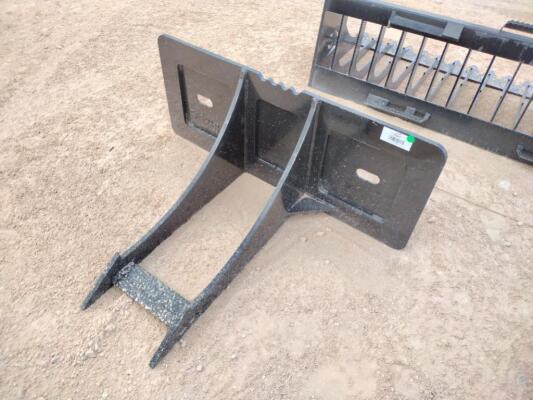 Unused Rock and Stump Digger (Skid Steer Attachment)