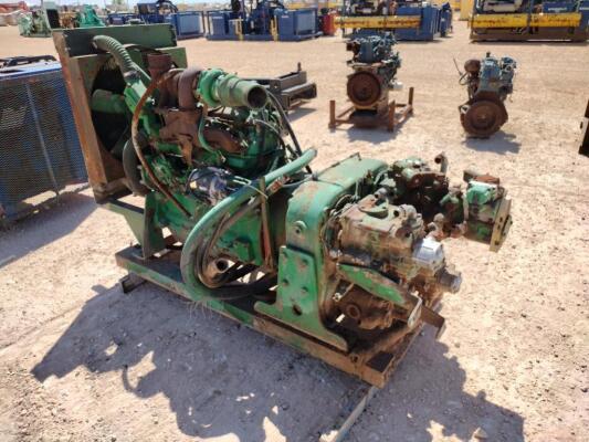 John Deere 4239TF001 Diesel Engine w/Hydraulic Pump