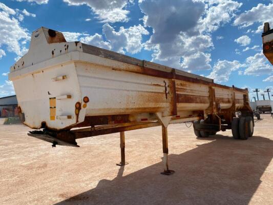 1993 Lufkin End Dump Trailer