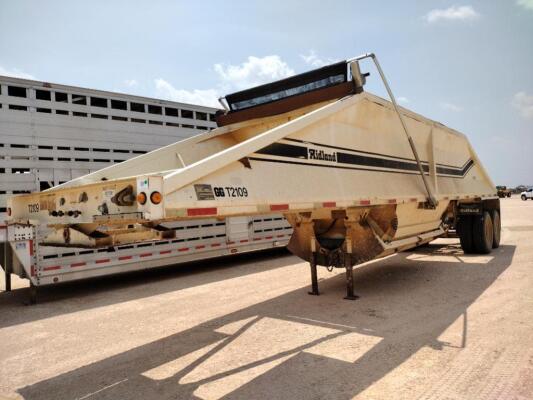 2001 Midland Belly Dump Trailer