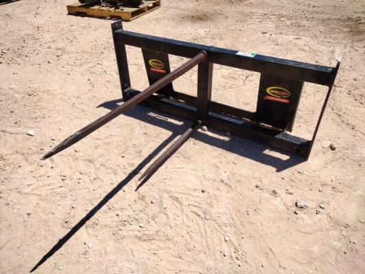 Bale Spear (Skid Steer Attachment)