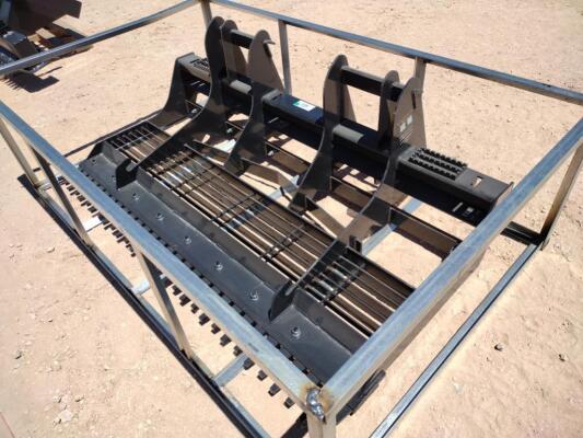 Unused 2023 Wolverine LL-12-78W Land Leveler (Skid Steer Attachment)