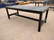 Unused 8Ft x 38" Metal Shop Table
