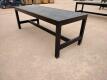 Unused 8Ft x 38" Metal Shop Table - 4