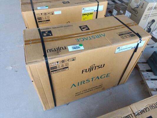 Unused Fujitsu Mini Split, Split Type Outdoor Unit