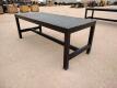 Unused 8Ft x 38" Metal Shop Table - 4