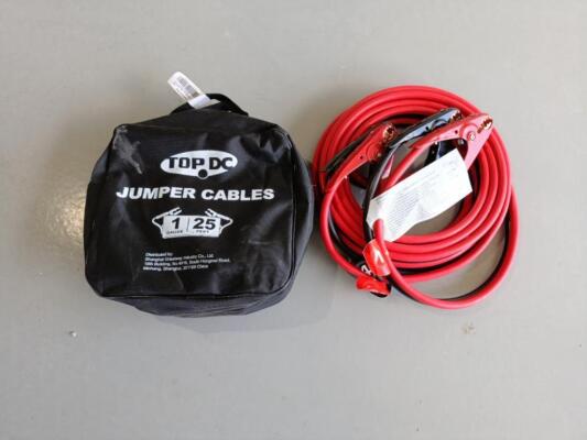Unused Top DC Jumper Cables