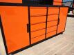 Unused Work Bench,16 Drawers and 4 Cabinets - 6