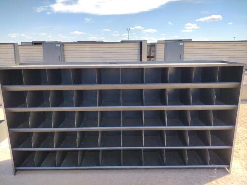 Unused 10Ft (50 Bin) Metal Bolt Bin