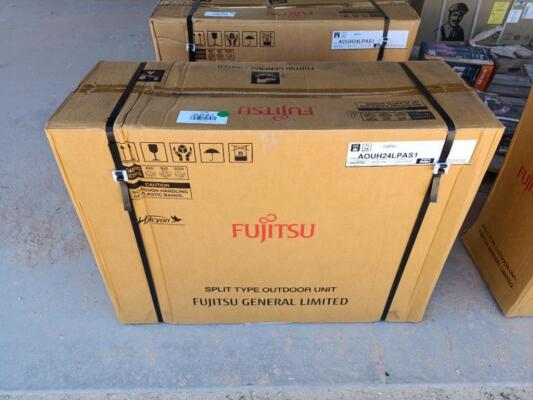 Unused Fujitsu Mini Split, Split Type Outdoor Unit