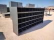 Unused 10Ft (50 Bin) Metal Bolt Bin - 5