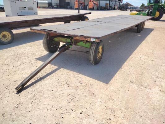 30Ft x 8Ft Farm Wagon, Rear Tandem Axles