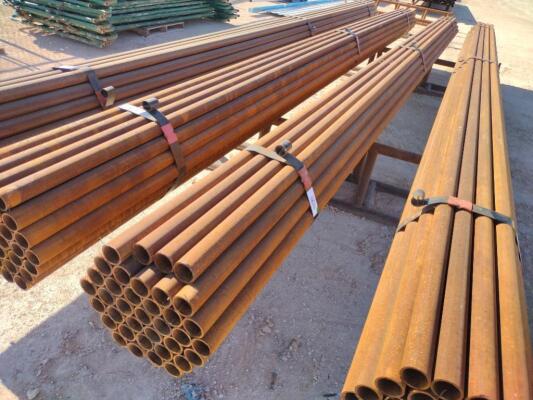 Bundle w/(37) Joints of 2 3/8” Steel Tubing