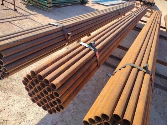 Bundle w/(37) Joints of 2 3/8” Steel Tubing