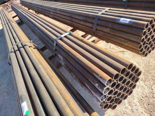 Bundle w/(37) Joints of 2 3/8” Steel Tubing