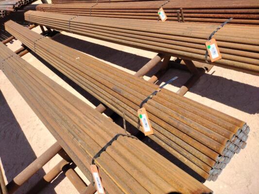 Bundle w/(50) Joints of 1 1/2” Steel Tubing 20Ft Long