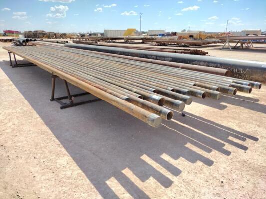 (20) Joints of 4 1/2'' Steel Pipe