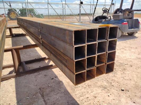 (16) pcs of 4" Square Tubing