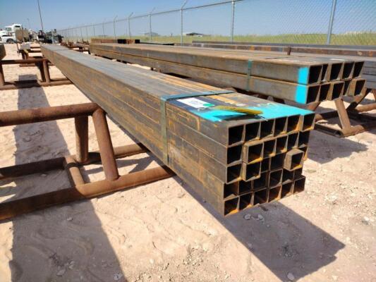 (30) pcs of 1 1/2" Square Tubing