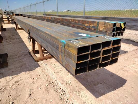 (16) pcs of 2x4" Rec Tubing
