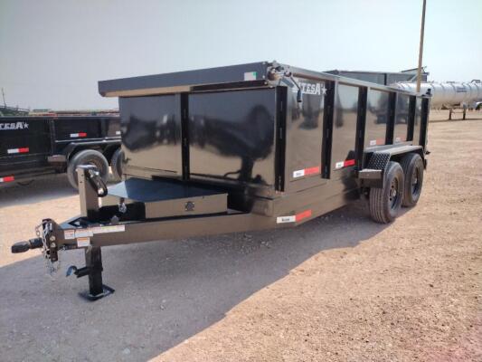 Unused 2023 Gitesa 15Ft Dump Trailer