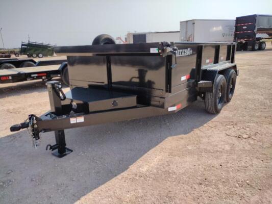 Unused 2023 Gitesa 12Ft Dump Trailer
