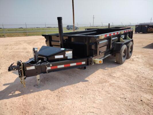 Unused 2023 Darpah 12Ft Dump Trailer