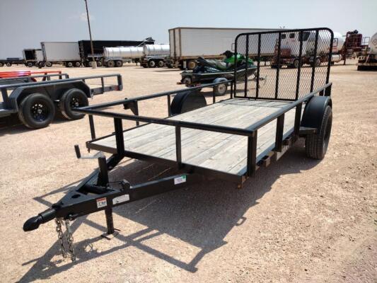 Gitesa Single Axle Utility Trailer