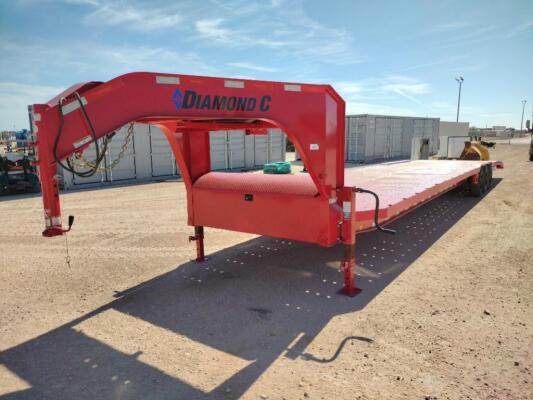 2022 Diamond C Roadclipper Gooseneck Trailer VIN# 63775