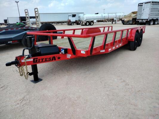 Unused 2024 Gitesa 22Ft Utility Trailer