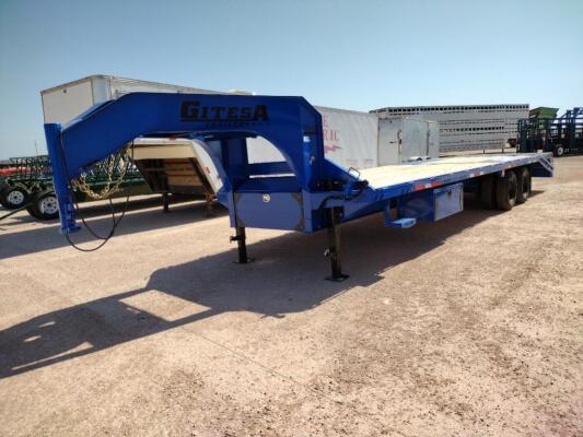 Unused 2024 Gitesa 30Ft Gooseneck Trailer